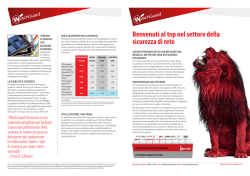 Panoramica veloce dei prodotti WatchGuard® per la protezione