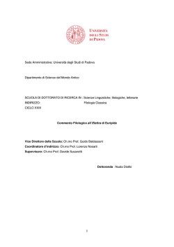 Documento PDF - Padua@Research - Università degli Studi di