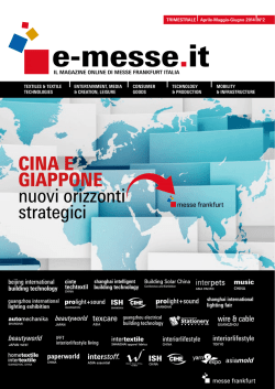 Aprile 2014 n.2 - Messe Frankfurt Italia