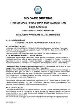 BIG GAME DRIFTING