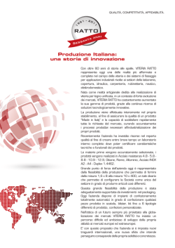 Scarica il catalogo completo in PDF