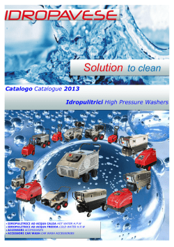 Idropulitrice