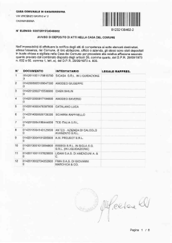 Casa comunale - Comune di Casamassima