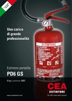 PD6 GS - Cea Estintori S.p.A.