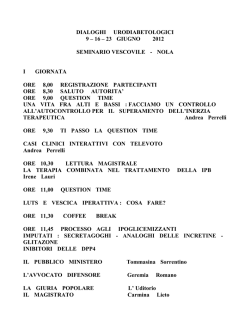 16 &ndash; 23 giugno 2012 seminario vescovile - nola i