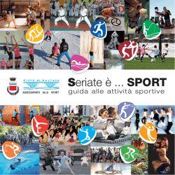 guida Seriate &egrave;... SPORT