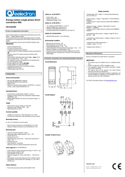 Energy-meters single-phase direct connection 80A