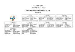 calendari giovanissimi fb 2001
