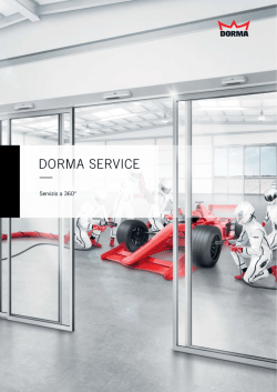 DORMA SERVICE &mdash;