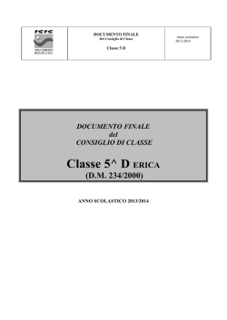 5D - istituto statale istruzione superiore