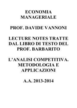 Lucidi delle lezioni libro Barbarito