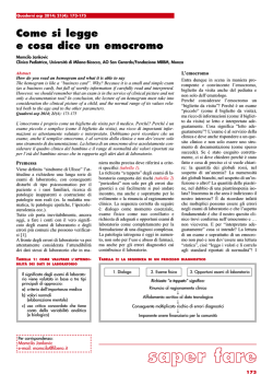 Come si legge e cosa dice un emocromo