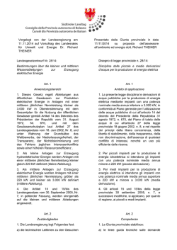 Vorgelegt von der Landesregierung am 11.11.2014 auf Vorschlag