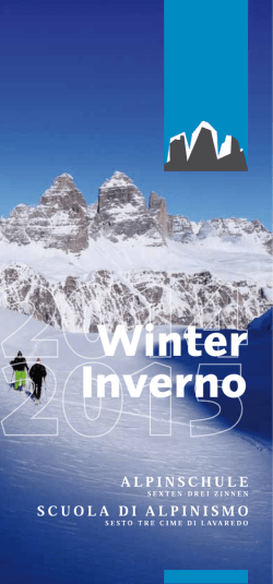 Ogni giorno una nuova avventura.