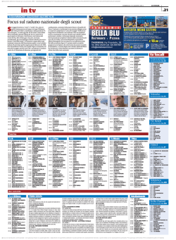 in tv S - Route Nazionale 2014