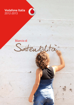 Bilancio 2012 - 2013