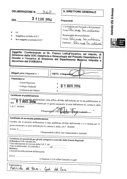 3 1 L un, ?n1l. - Azienda Sanitaria USL 8 Arezzo