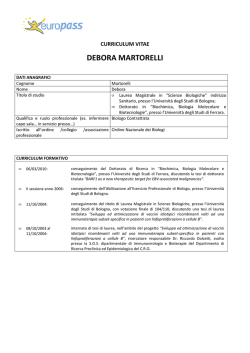 DEBORA MAR DEBORA MARTORELLI