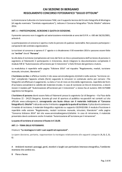 CAI SEZIONE DI BERGAMO