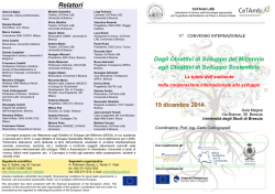 Diapositiva 1 - Universit&agrave; degli Studi di Verona