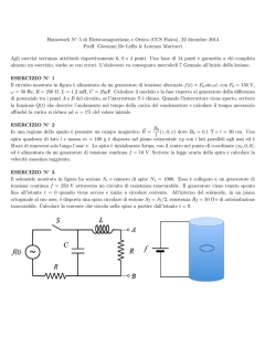 Homework N 5 di Elettromagnetismo e Ottica (CCS Fisica), 22