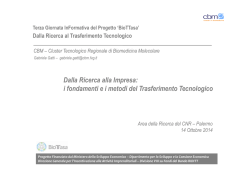 Ing. Gabriele Gatti – Manager Area Innovazione