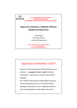 file - Istituto Lazzaro Spallanzani