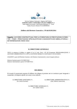 AZIENDA - UNITÀ SANITARIA LOCALE DI C E S E N A-