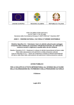 avviso_pubblico - Regione Calabria