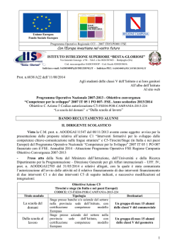 bando alunni C5 - IIS Besta