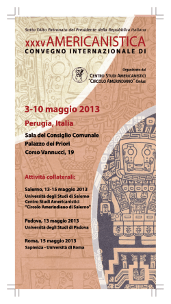 PROGRAMMA 2013.pmd - Circolo Amerindiano