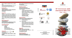 70° Anniversario della Liberazione della Città