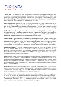 Biografie - Eurovita