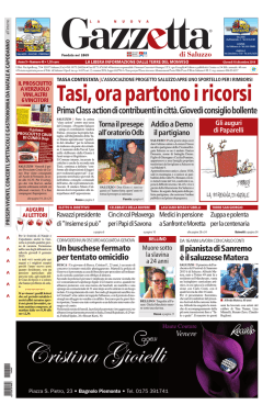 Prima Class action di contribuenti in citt&agrave;.Gioved&igrave; consiglio bollente