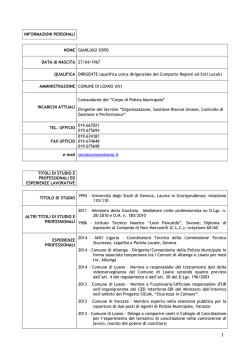 cv soro 2014 aprile 21