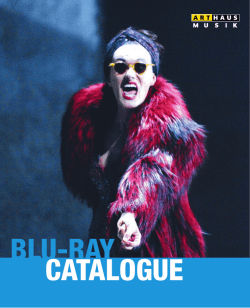 BLU-RAY CATALOGUE