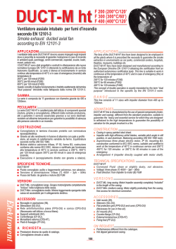 Scarica documento DUCT M HT