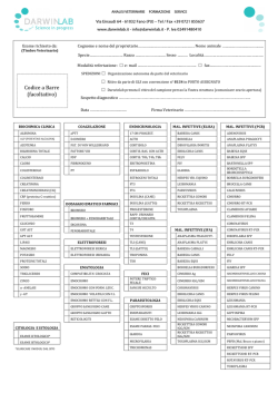 Codice a Barre (facoltativo)