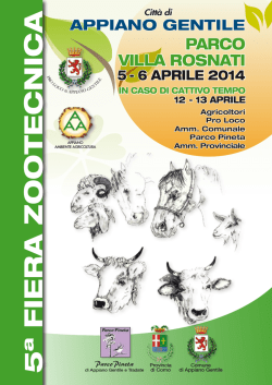 5&ordf; FIERA ZOOTECNICA
