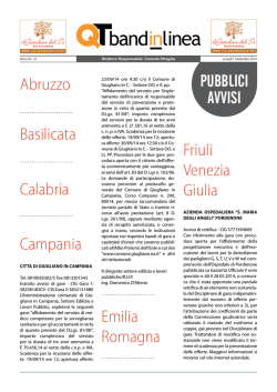 Anno 8 n. 31 - Luned&igrave; 1 Settembre 2014