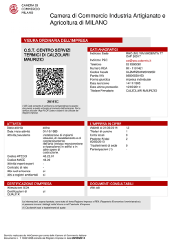 Camera di Commercio Industria Artigianato e Agricoltura