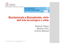 Roberto Pippa - BIO-Industry a Porto Marghera