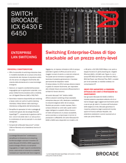 SWITCH BROCADE ICX 6430 E 6450