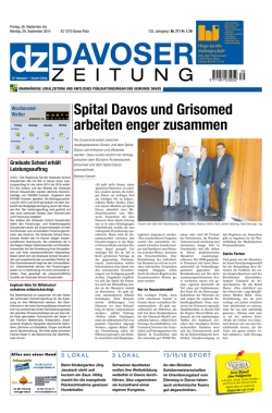 Medienecho - Academia Raetica