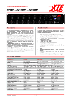EV6MP &ndash; EV120MP &ndash; EV240MP
