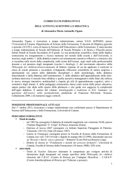 Curriculum vitae agg. maggio 2014