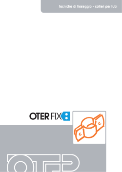 tecniche di fissaggio - collari per tubi