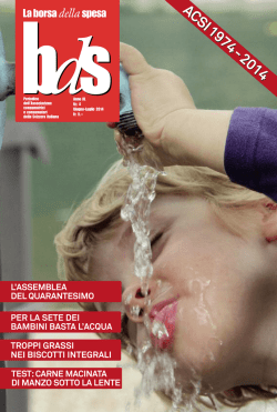 Scarica questo numero della Borsa della spesa (formato