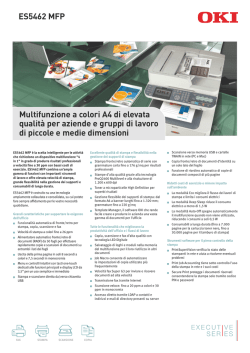 ES5462 MFP Multifunzione a colori A4 di elevata