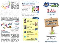 Calendario - Oratorio di Mezzana